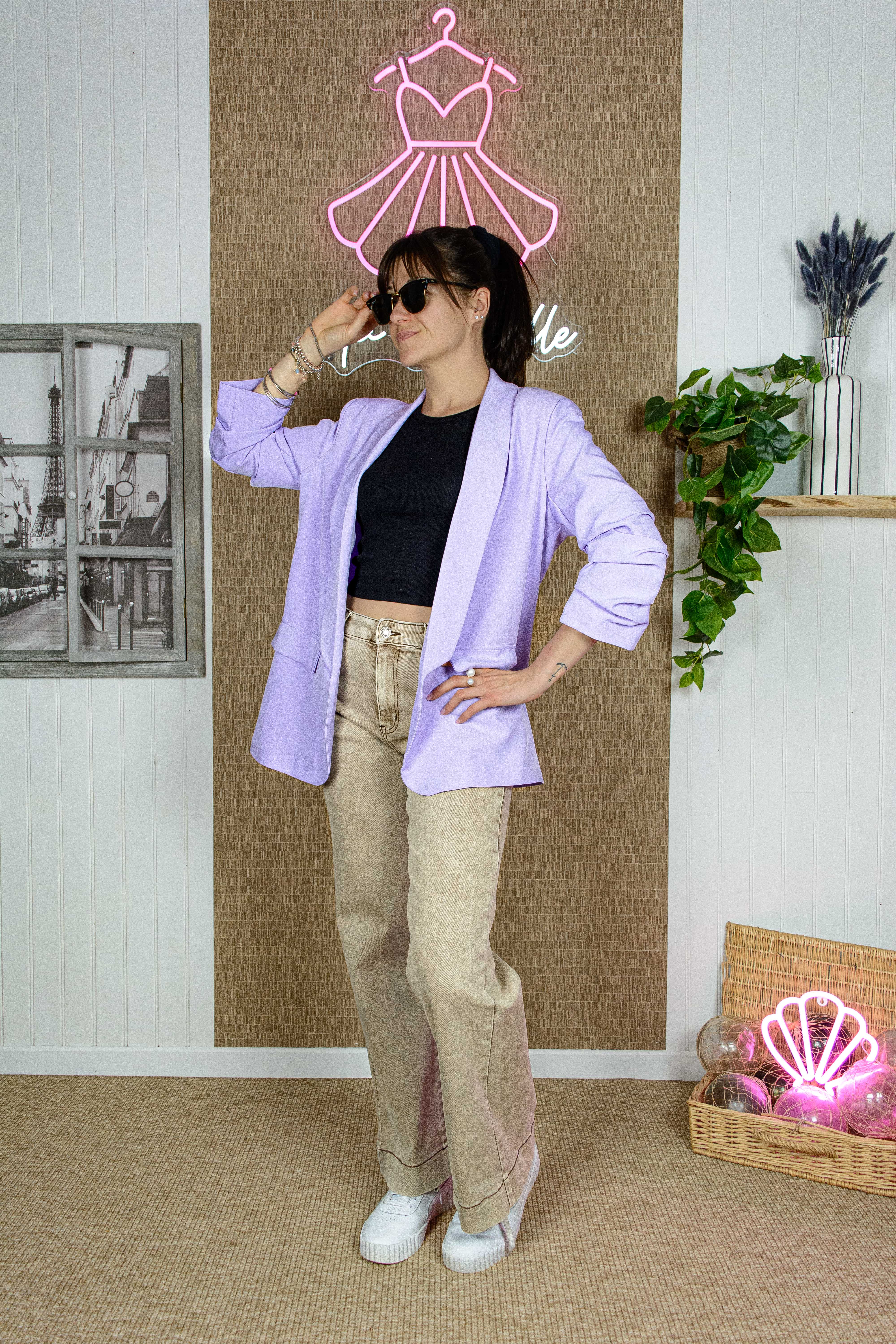 Blazer Lilas Douceur