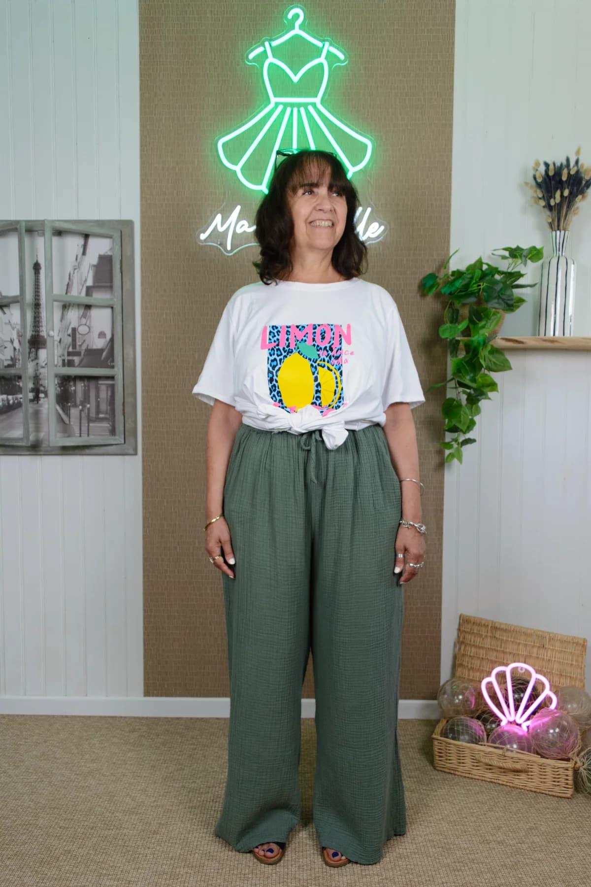 Pantalon Sauge